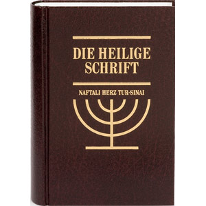 Die Heilige Schrift, dt, übersetzt von Tur-Sinai