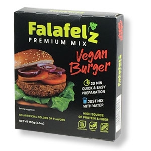 Instant-Vegan-Burger von Falafel'z