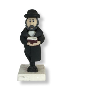 Rabbi mit Gebetbuch - Einzelstück