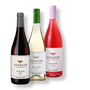 Weinpaket Mount Hermon, White, Rot, Rosé