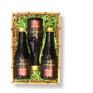 Rotwein-Körbchen mit 3 Mini-Flaschen (0,187 l) Cabernet Sauvignon