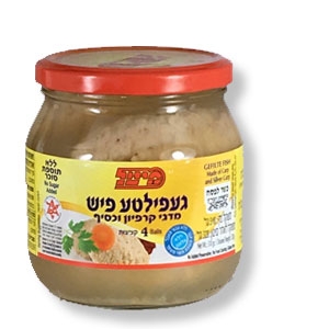 Gefilte Fish ohne Zuckerzusatz - Glas mit 4 Klopsen
