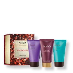 AHAVA - Set mit drei luxuriösen Handcremes, zum Vorteilspreis