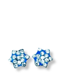 Mini Ohrstecker aus 925er Silber mit funkelnden Zirkonia-Steinen