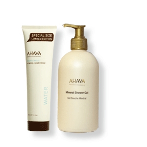 AHAVA - XXL-Duo, mit Duschgel 500ml, Handcreme 150ml