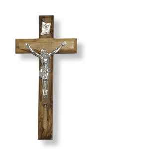Kruzifix aus Olivenholz 16 cm