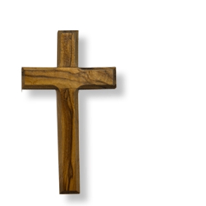 Kreuz aus Olivenholz, 12 cm