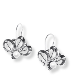 Ohrhängerpaar aus Sterlingsilber