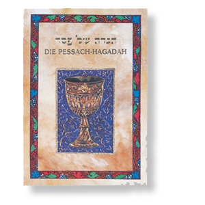 Pessach-Haggada, hebräisch-deutsch, leicht beschädigt