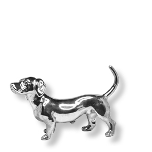 Dackel, 925er Silber