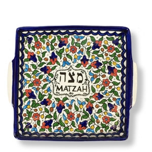 Mazza-Teller aus armenischer Keramik
