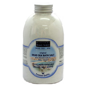 Badesalz mit 46 % Magnesium, 500-g-Beutel (keine Flasche)