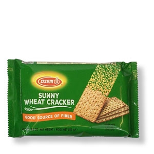 Cracker aus Weizen mit Weizenkleie, 250g