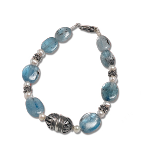 Armband aus Sterlingsilber, 19 cm lang