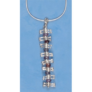 Silber-Collier