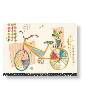 Geburtstagskarte Mit Fahrrad 05 5448
