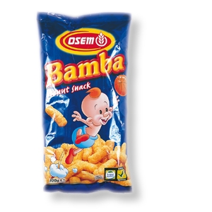Bamba-Erdnussflips - Packung mit 20 g x 8 (160 g)