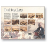 Mappe mit 10 Holyland Bildern des Malers David Roberts