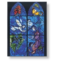 Grußkarte mit Chagall-Motiv - Sara im Gebet um ein Kind