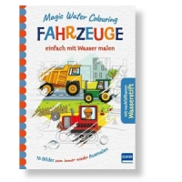 Magic Water Colouring – Fahrzeuge. Einfach mit Wasser malen