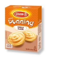 Instant-Vanillepudding oder Creme