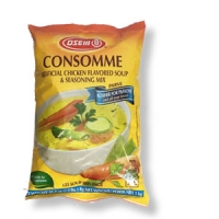 Consomme - würzige, klare Brühe mit Hühnergeschmack, vegetarisch, 1000 g