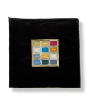 Kissenülle mit Choschen-Muster