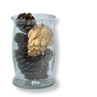 Schlichte Glasvase - ohne Inhalt, Angebot