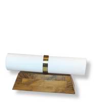 Dekorativer Halter für Urkunden, aus Olivenholz