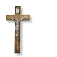 Kruzifix aus Olivenholz 16 cm