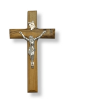 Kruzifix aus Olivenholz 16 cm