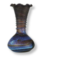 Kobaltblaue Vase