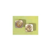 Ohrstecker in Bicolor