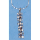 Silber-Collier