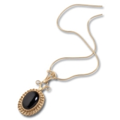 Collier aus vergoldetem Silber - ohne Kette